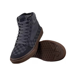 LEATT Pantofi de ciclism - FLAT 1.0 HI - negru