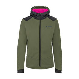 VAUDE Jachetă rezistentă la vânt de ciclism - QIMSA SOFTSHELL - verde
