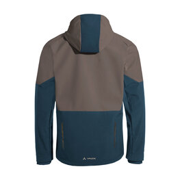 VAUDE Jachetă rezistentă la vânt de ciclism - QIMSA SOFTSHELL - maro/albastru