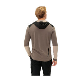VAUDE Hanorac - QIMSA HOODY - maro/negru