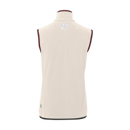 VAUDE Vestă de ciclism - ROSEMOOR FLEECE - fildeş/galben