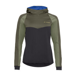 VAUDE Tricou de cilism pentru iarnă cu mânecă lungă - QUIMSA LS - verde/negru