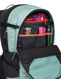 VAUDE rucsac - BIKE ALPIN PRO 23+5 - negru/turcoaz