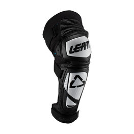 LEATT genunchiere -  KNEE & SHIN GUARD EXT - alb/negru