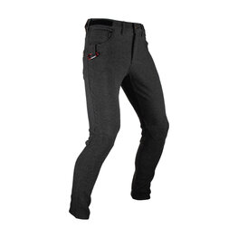 LEATT Pantaloni de ciclism lungi fără bretele - MTB GRAVITY 3.0 - negru
