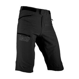 LEATT Pantaloni scurți de ciclism fără bretele - MTB ENDURO 3.0 - negru