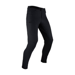 LEATT Pantaloni de ciclism lungi fără bretele - MTB TRAIL 2.0 - negru