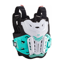 LEATT protecție spate și piept - CHEST PROTECTOR 4.5 WOMEN - negru/alb/verde