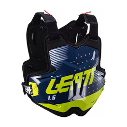 LEATT protecție spate și piept - CHEST PROTECTOR 1.5 TORQUE - negru/albastru/galben