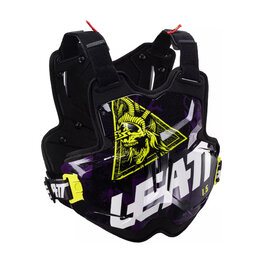 LEATT protecție spate și piept - CHEST PROTECTOR 1.5 TORQUE - negru/galben/alb