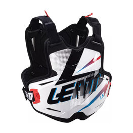 LEATT protecție spate și piept - CHEST PROTECTOR 1.5 TORQUE - negru/alb