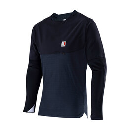 LEATT Tricou de ciclism cu mânecă lungă de vară - MTB ALL MOUNTAIN 4.0 - negru