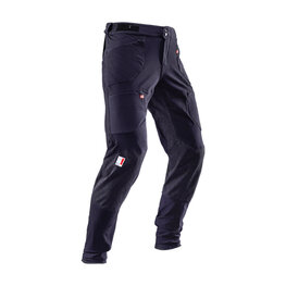LEATT Pantaloni de ciclism lungi fără bretele - MTB ALLMTN 4.0 - negru