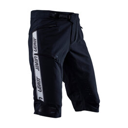 LEATT Pantaloni scurți de ciclism fără bretele - GRAVITY 4.0 - negru