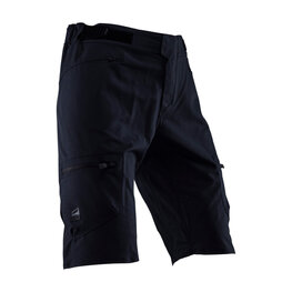 LEATT Pantaloni scurți de ciclism fără bretele - MTB ENDURO 2.0 - negru