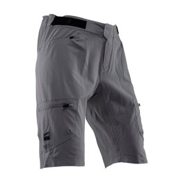 LEATT Pantaloni scurți de ciclism fără bretele - MTB ENDURO 2.0 - gri