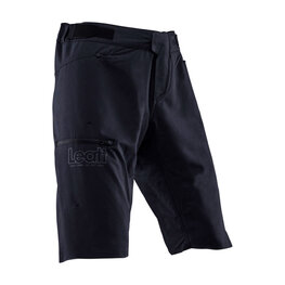 LEATT Pantaloni scurți de ciclism fără bretele - MTB ENDURO 1.0 - negru