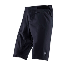LEATT Pantaloni scurți de ciclism fără bretele - MTB ENDURO 1.0 - negru