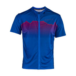 LEATT Tricou de ciclism cu mânecă scurtă - MTB TRAIL 3.0 - albastru
