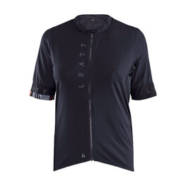 LEATT Tricou de ciclism cu mânecă scurtă - MTB ENDURANCE 5.0 W - negru