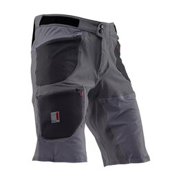 LEATT Pantaloni scurți de ciclism fără bretele - MTB ALLMOUNTAIN 3.0 - gri
