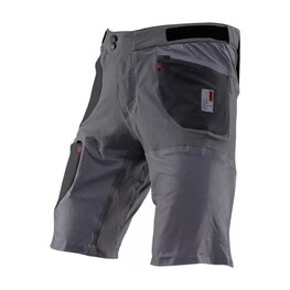 LEATT Pantaloni scurți de ciclism fără bretele - MTB ALLMOUNTAIN 3.0 - gri