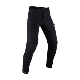 LEATT Pantaloni de ciclism lungi fără bretele - MTB ENDURO 3.0 JR - negru
