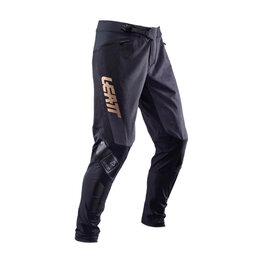 LEATT Pantaloni de ciclism lungi fără bretele - GRAVITY 4.0 JR - negru