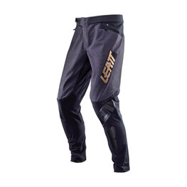 LEATT Pantaloni de ciclism lungi fără bretele - GRAVITY 4.0 JR - negru