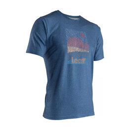 LEATT Tricou de ciclism cu mânecă scurtă - CORE - albastru