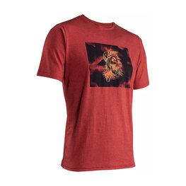 LEATT Tricou de ciclism cu mânecă scurtă - CORE - roșu