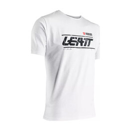 LEATT Tricou de ciclism cu mânecă scurtă - CORE - alb