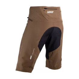 LEATT Pantaloni scurți de ciclism fără bretele - MTB ENDURO 3.0 - maro