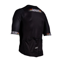 LEATT Tricou de ciclism cu mânecă scurtă - MTB ENDURANCE 6.0 - negru