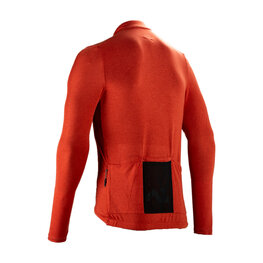 LEATT Tricou de ciclism cu mânecă lungă de vară - MTB ENDURANCE 4.0 - roșu