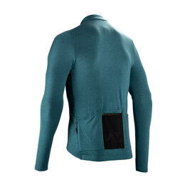 LEATT Tricou de ciclism cu mânecă lungă de vară - MTB ENDURANCE 4.0 - verde