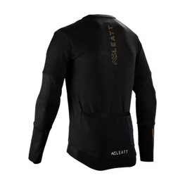 LEATT Tricou de cilism pentru iarnă cu mânecă lungă - MTB TRAIL 4.0 - negru