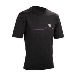 LEATT Tricou de ciclism cu mânecă scurtă - MTB TRAIL 1.0 - negru