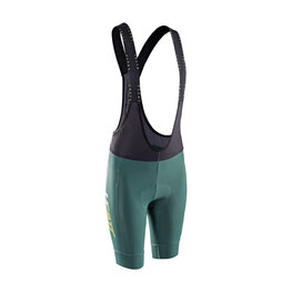 LEATT Pantaloni scurți de ciclism cu bretele - BIB MTB ENDURANCE 6.0 - verde
