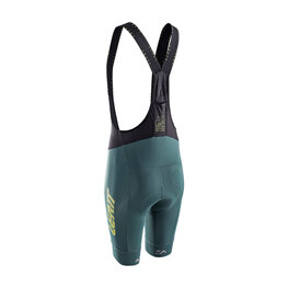 LEATT Pantaloni scurți de ciclism cu bretele - BIB MTB ENDURANCE 6.0 - verde