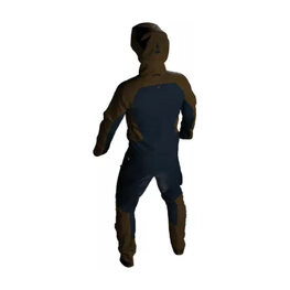 LEATT Salopetă de ciclism - MONO SUIT MTB HYDRADRI 5.0 - maro/negru