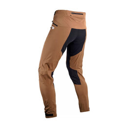 LEATT Pantaloni de ciclism lungi fără bretele - MTB HYDRADRI 5.0 - maro
