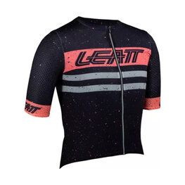 LEATT Tricou de ciclism cu mânecă scurtă - MTB ENDURANCE 6.0 W - negru