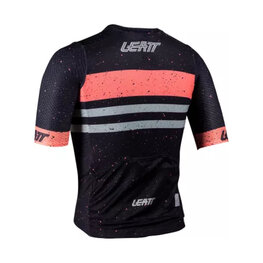 LEATT Tricou de ciclism cu mânecă scurtă - MTB ENDURANCE 6.0 W - negru