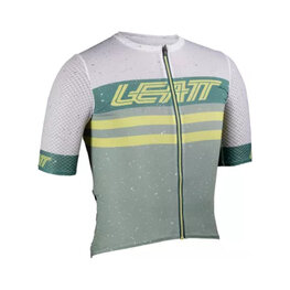 LEATT Tricou de ciclism cu mânecă scurtă - MTB ENDURANCE 6.0 W - verde