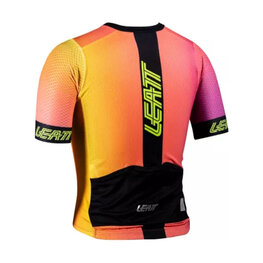 LEATT Tricou de ciclism cu mânecă scurtă - MTB ENDURANCE 6.0 W - roz