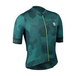 LEATT Tricou de ciclism cu mânecă scurtă - MTB ENDURANCE 5.0 W - verde