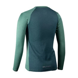 LEATT Tricou de ciclism cu mânecă lungă de vară - MTB TRAIL 3.0 W - verde