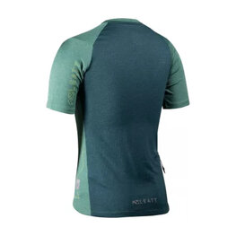 LEATT Tricou de ciclism cu mânecă scurtă - MTB TRAIL 2.0 W - verde