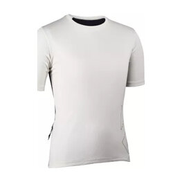 LEATT Tricou de ciclism cu mânecă scurtă - MTB TRAIL 2.0 W - alb/negru